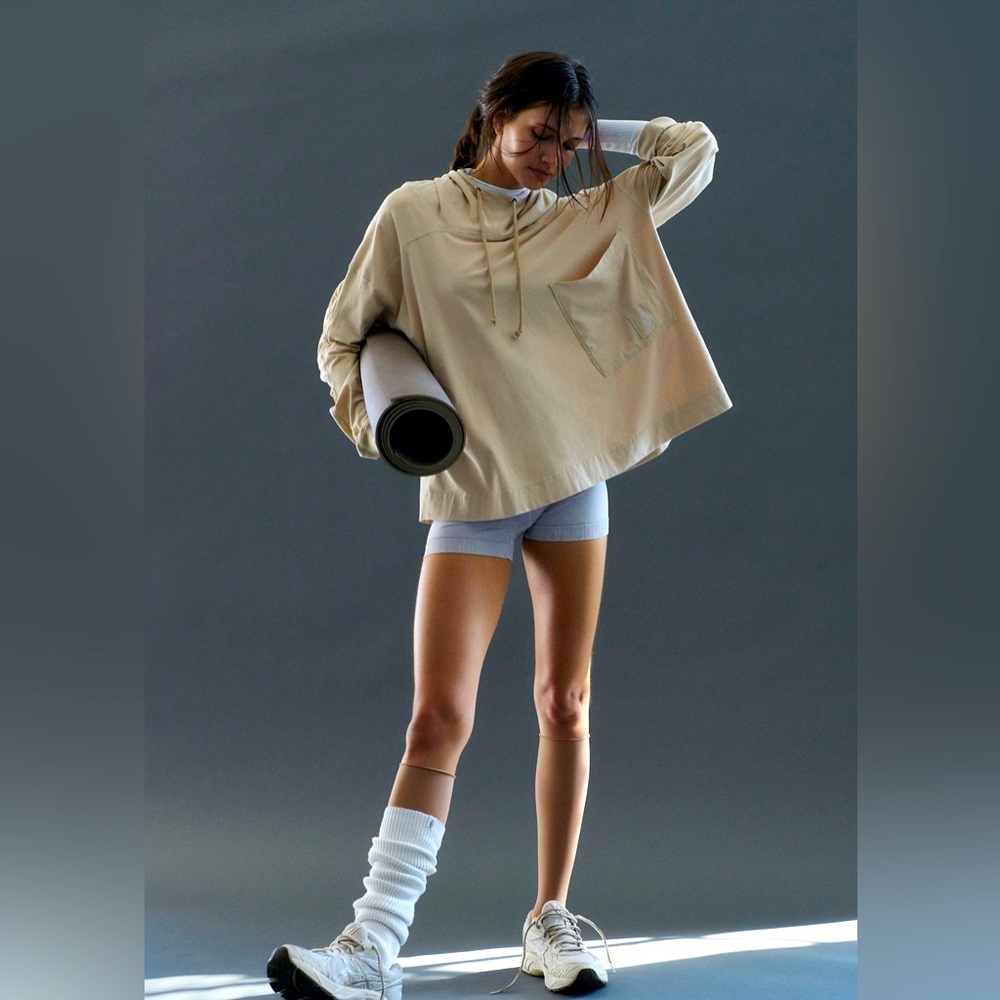 NWT Free People Hot Shot Hooded Layer